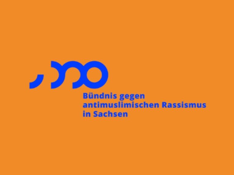 Logo Büdnis gegen antimuslimischen Rassimus in Sachsen